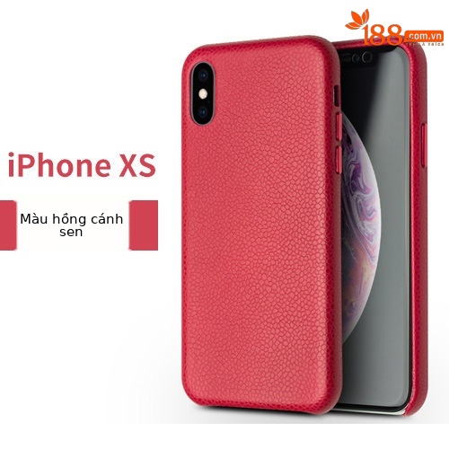 Màu đỏ hồng da bò cổ điển iPhoneXS 5,8 inch