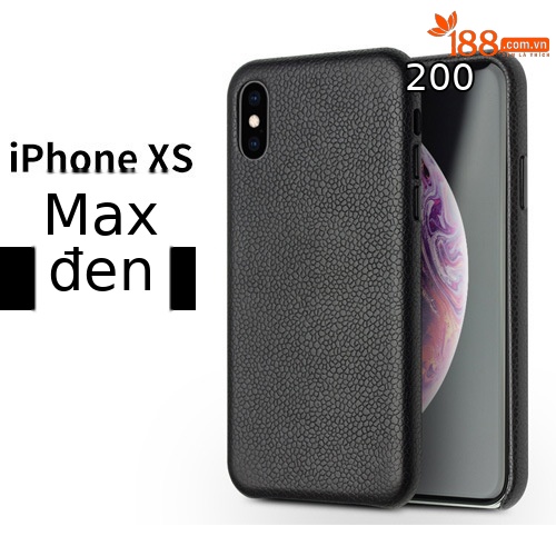 IPhoneXS Max 6,5 inch màu đen da bò cổ điển