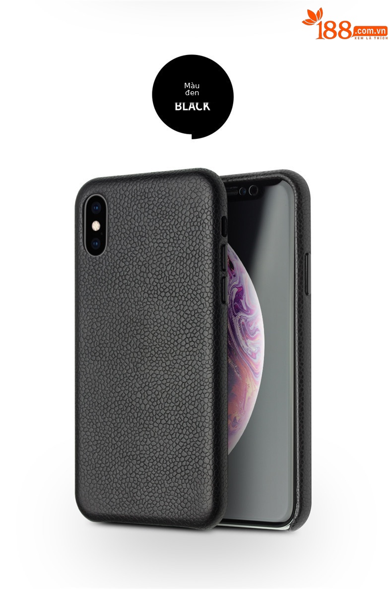 Ốp lưng điện thoại da thật cho iPhone XsMax / Xr, bảo vệ thời trang — IPhoneX màu đỏ da bò cổ điển, IPhoneX màu đỏ hồng da bò cổ điển, Bột ngọc trai da bò cổ điển iPhoneX, IPhoneXS 5,8 inch màu đỏ da bò cổ điển chi tiết 13