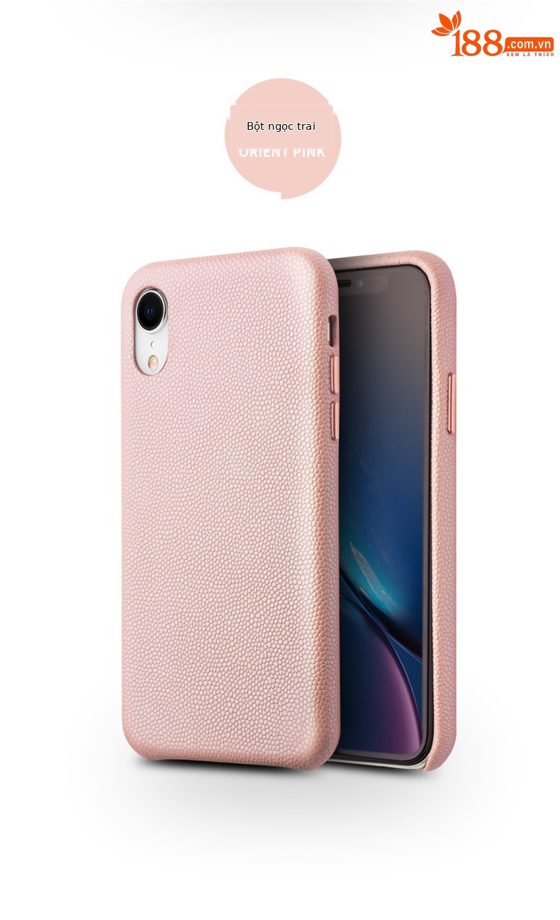 Ốp lưng điện thoại da thật cho iPhone XsMax / Xr, bảo vệ thời trang — IPhoneX màu đỏ da bò cổ điển, IPhoneX màu đỏ hồng da bò cổ điển, Bột ngọc trai da bò cổ điển iPhoneX, IPhoneXS 5,8 inch màu đỏ da bò cổ điển chi tiết 17