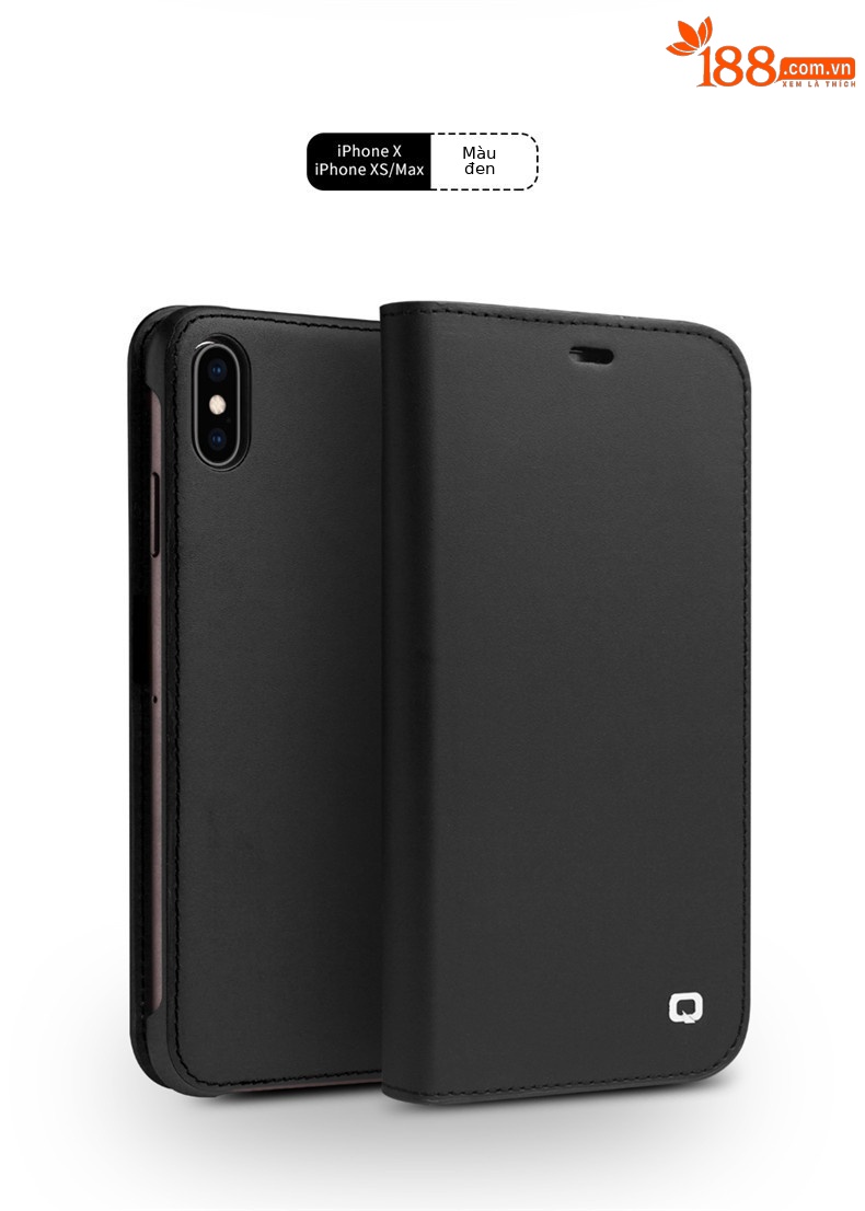 Ốp lưng da thật chống rơi cho iPhone XsMax / 7 Plus / 8 Plus — Màu nâu đậm thế hệ thứ hai cổ điển iPhoneX 5,8 inch chi tiết 11