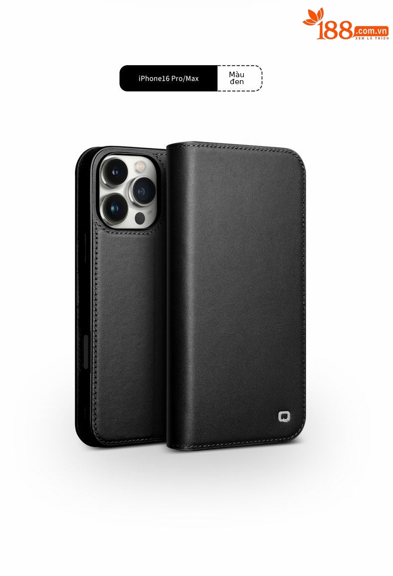 Ốp lưng da thật bọc toàn bộ chống rơi cho iPhone 16 Pro Max Plus — IPhone16 pro max màu nâu cổ điển thế hệ thứ hai, IPhone16 pro max cổ điển thế hệ thứ hai màu đen, IPhone16 pro màu nâu cổ điển thế hệ thứ hai, IPhone16 pro cổ điển thế hệ thứ hai màu đen chi tiết 10