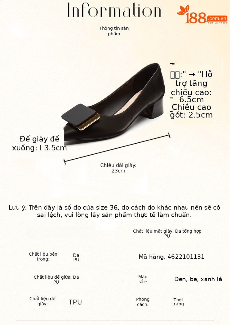 Giày bệt nữ mũi nhọn đế thấp 2025 phối váy da mùa hè — 4622101040 màu be (gót nhọn 6cm), 4622101131 Màu xanh lá cây, 4622101040 màu xanh lá cây (gót nhọn 6cm), 4622101057 Màu be chi tiết 2