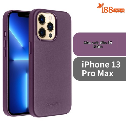 IPhone13 pro max phiên bản chính thức 6,7 inch màu anh đào hấp thụ từ
