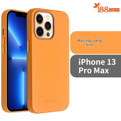 IPhone13 pro max phiên bản chính thức 6,7 inch màu nâu vàng hấp thụ từ tính