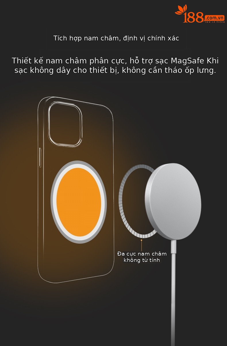 Ốp lưng da thật từ tính cho iPhone 13 Pro Max, bảo vệ mini sang trọng — IPhone13 pro max 6,7 inch phiên bản chính thức hấp thụ từ màu sắc nửa đêm, IPhone13 pro max phiên bản chính thức 6,7 inch màu anh đào hấp thụ từ, IPhone13 pro max phiên bản chính thức 6,7 inch tiêu từ màu xanh lam, IPhone13 pro max phiên bản chính thức 6,7 inch màu nâu vàng hấp thụ từ tính chi tiết 7