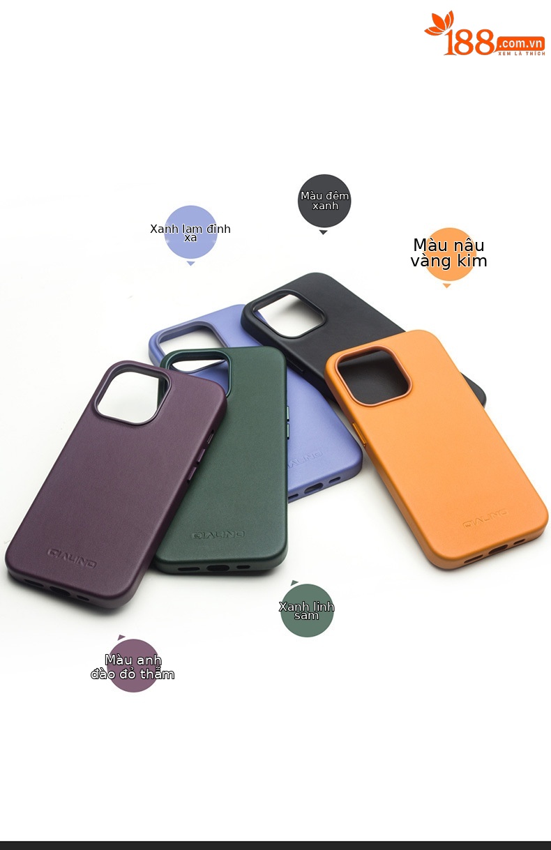 Ốp lưng da thật từ tính cho iPhone 13 Pro Max, bảo vệ mini sang trọng — IPhone13 pro max 6,7 inch phiên bản chính thức hấp thụ từ màu sắc nửa đêm, IPhone13 pro max phiên bản chính thức 6,7 inch màu anh đào hấp thụ từ, IPhone13 pro max phiên bản chính thức 6,7 inch tiêu từ màu xanh lam, IPhone13 pro max phiên bản chính thức 6,7 inch màu nâu vàng hấp thụ từ tính chi tiết 16