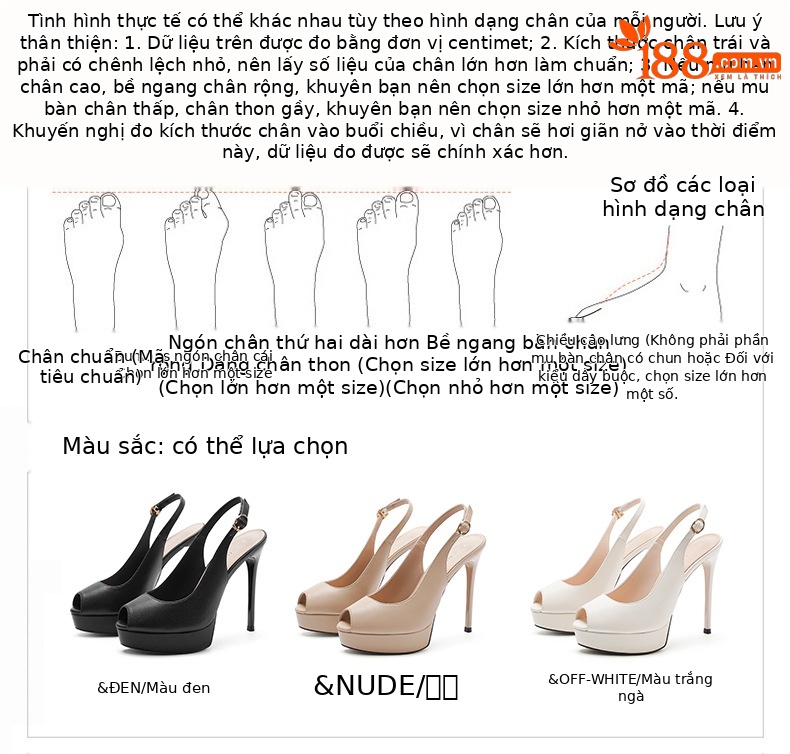 Sandal cao gót nữ mũi nhọn hở mũi, gót siêu cao, đế chống thấm nước — Màu đen chi tiết 1