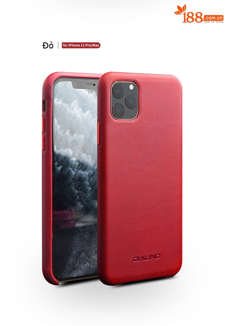 Ốp lưng da thật bao da cho iPhone 11 Pro Max — IPhone 11 Pro 5,8 inch màu đỏ chính thức, IPhone 11 Pro 5,8 inch màu nâu nhạt chính thức, IPhone 11 Pro Max 6,5 inch màu đen chính thức, IPhone 11 Pro Max 6,5 inch màu đỏ chính thức chi tiết 14