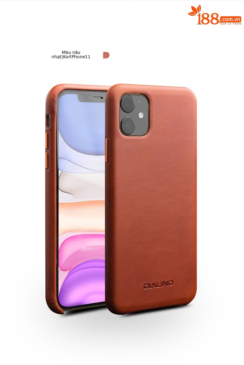 Ốp lưng da thật bao da cho iPhone 11 Pro Max — IPhone 11 Pro 5,8 inch màu đỏ chính thức, IPhone 11 Pro 5,8 inch màu nâu nhạt chính thức, IPhone 11 Pro Max 6,5 inch màu đen chính thức, IPhone 11 Pro Max 6,5 inch màu đỏ chính thức chi tiết 16