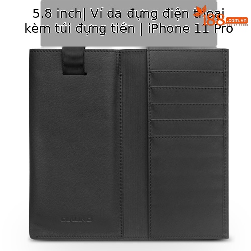 【 5.8inch 】Ví iPhone 11 Pro màu đen