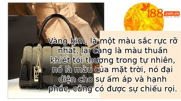 Túi đeo chéo nữ da thật phối chất liệu dây xích — Vàng hồng, Màu vàng, Màu đỏ tím, Màu xanh lục đậm chi tiết 5