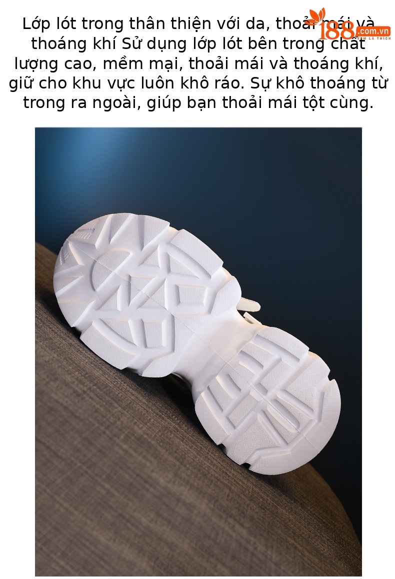 Giày thể thao nữ đế dày tăng chiều cao đính đá sequin lưới thoáng khí — Màu hồng chi tiết 8
