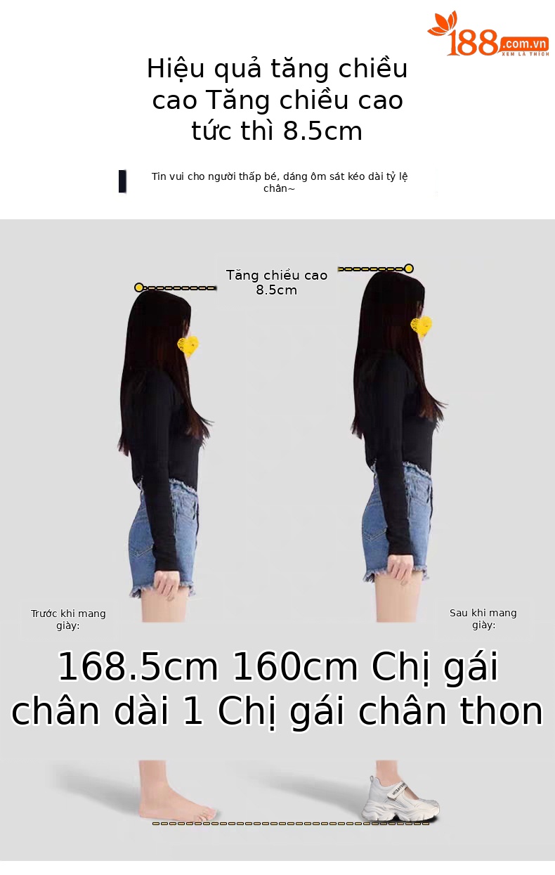Giày lười nữ đế dày thoáng khí mặt lưới miệng nông — Màu be chi tiết 4