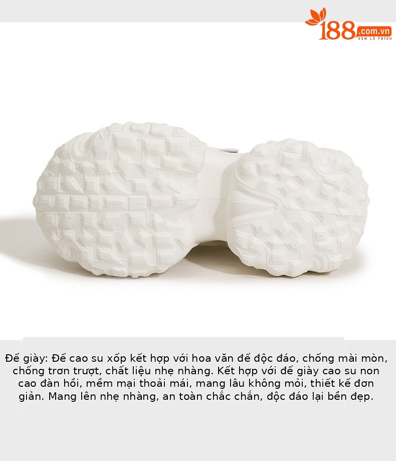 Sandal cao gót nữ hở mũi đế xuồng gót siêu cao 8 cm, phong cách thể thao lưới thoáng khí — Trắng, Bạc chi tiết 7