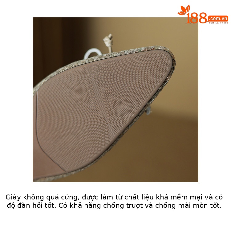 Giày lười nữ mũi vuông da bò thật phối nơ, gót thấp 2–3 cm, form miệng nông — Màu đen, Màu mơ chi tiết 6