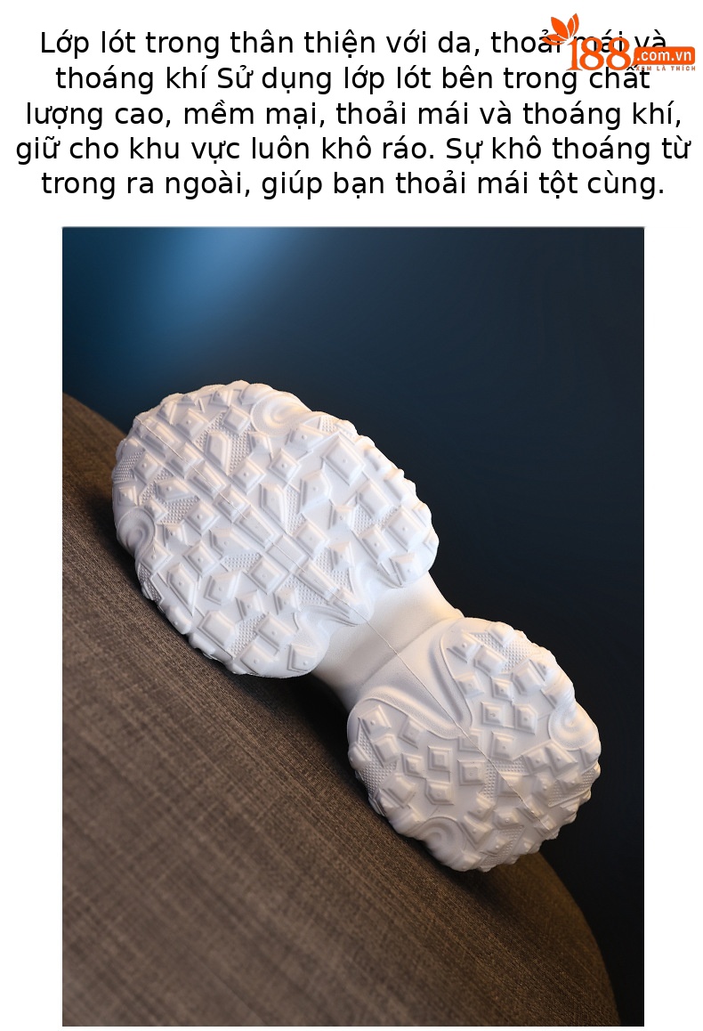 Dép xỏ ngón đế dày tăng chiều cao nữ mùa hè 2025 — Màu trắng, Màu bạc chi tiết 9