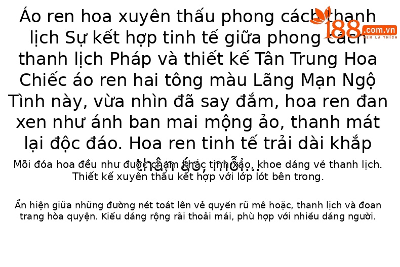 Áo sơ mi ren jacquard phong cách Pháp thanh lịch tay dài — Màu hồng chi tiết 2