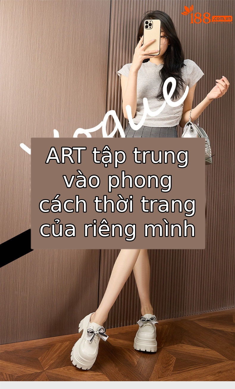 Sandal cao gót nữ hở mũi phong cách Anh quai ngang nơ — Đen, Len nguyên chất chi tiết 1