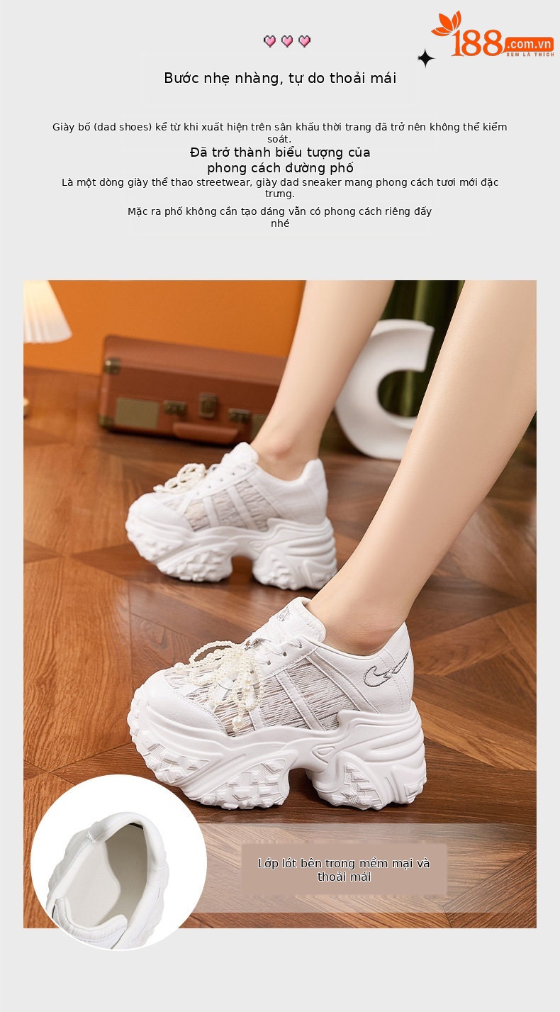Sandal cao gót nữ hở mũi đế xuồng 2025, gót siêu cao 8 cm, quai ngang dây buộc — Bạc, Trắng chi tiết 5