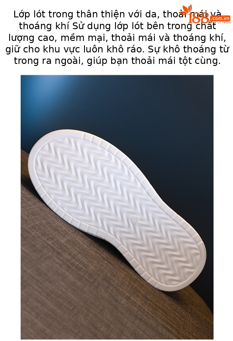 Giày lười nữ đế dày tăng chiều cao phối đá rhinestone — trắng chi tiết 9