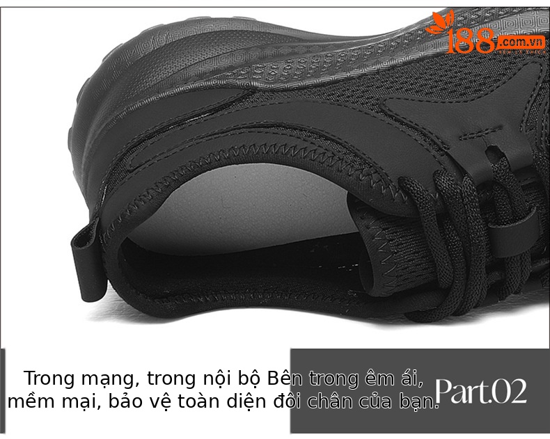 Giày thể thao nữ đế thấp mùa xuân hè 2026 thoáng khí, thiết kế dây kéo màu đen, giày chạy bộ thời trang nhẹ nhàng — 7147 Màu đen, 7147 màu be chi tiết 16