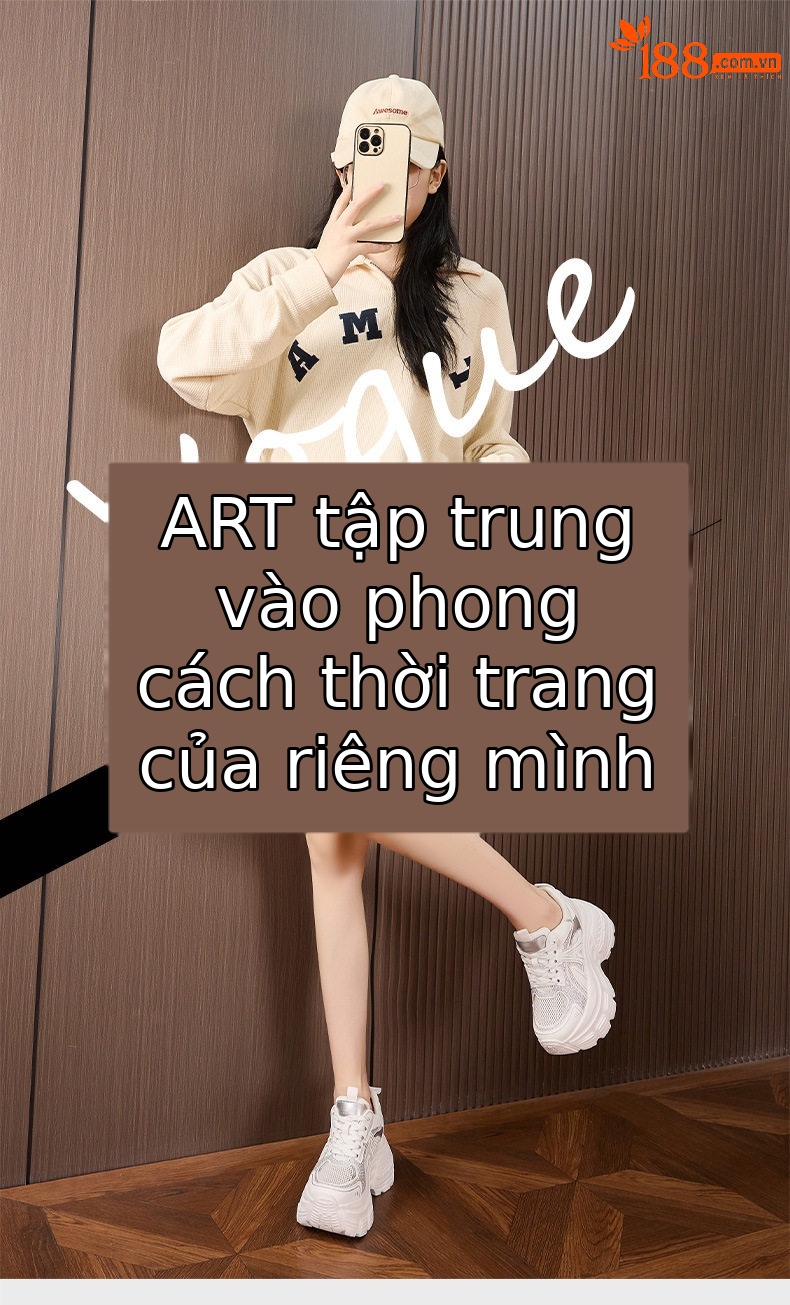 Giày sneaker nữ đế dày chunky tăng chiều cao lưới thoáng khí mùa hè — Trắng, Bạc chi tiết 1