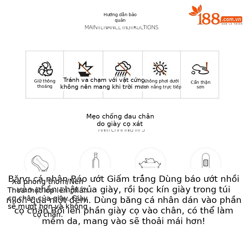 Giày sneaker nữ đế dày lưới thoáng khí đính đá rhinestone — Màu trắng chi tiết 21