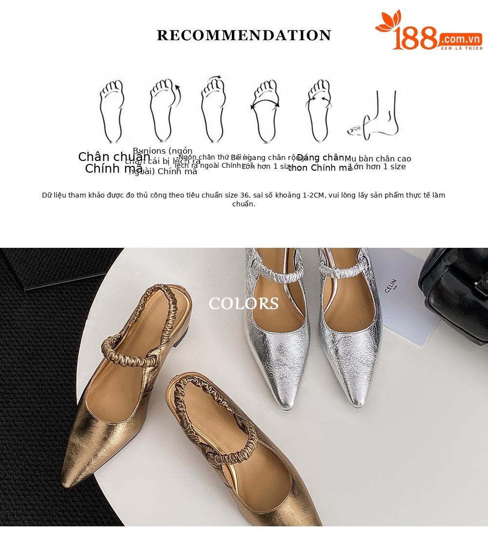 Sandal cao gót nữ mũi nhọn bít mũi da cừu kiểu Pháp, gót cao 9 cm — Màu vàng chi tiết 3
