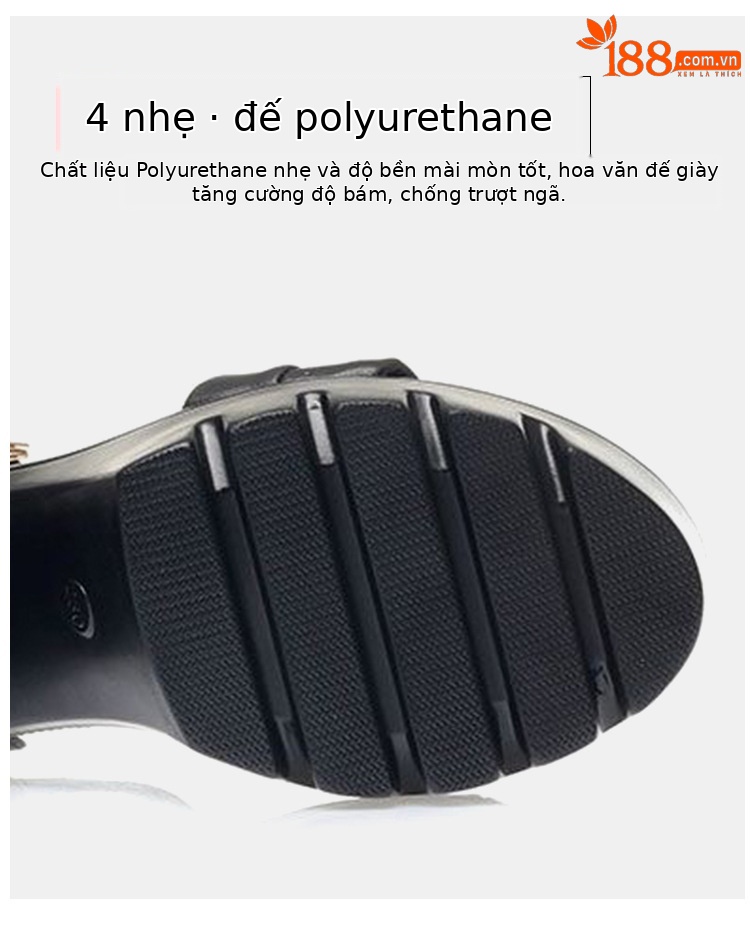 Sandal cao gót nữ đế platform gót vuông 8,5 cm mũi hở thời trang — Màu mơ 8,5 cm, Màu đen 8,5 cm, Màu đen 6.5cm, Màu mơ 6,5 cm chi tiết 12