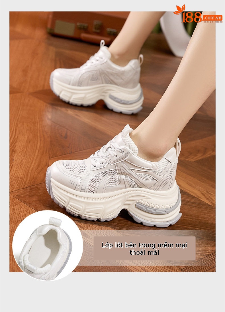 Sandal cao gót nữ hở mũi quai ngang đế xuồng gót siêu cao 8 cm — Hồng, Trắng, Vàng chi tiết 4