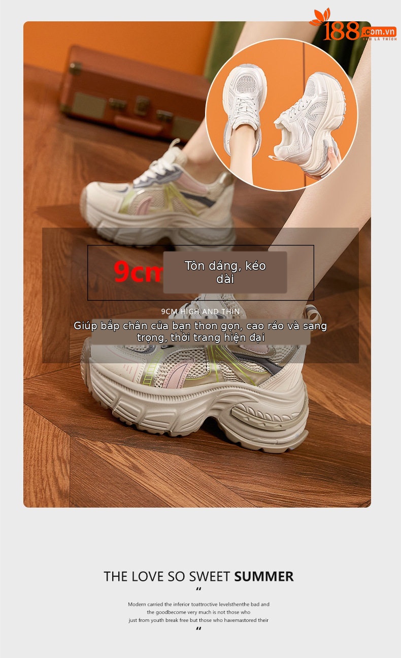 Sandal cao gót nữ hở mũi quai ngang đế xuồng gót siêu cao 8 cm — Hồng, Trắng, Vàng chi tiết 8