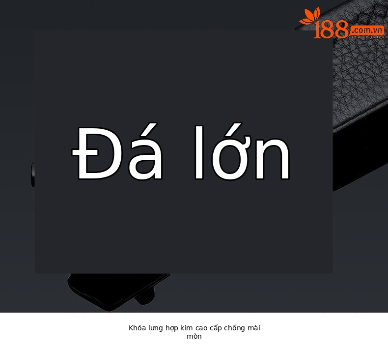 Thắt lưng da bò nam cao cấp vân cá sấu chữ cái phong cách Âu Mỹ — 120cm, 130cm, 110cm, 125cm chi tiết 15