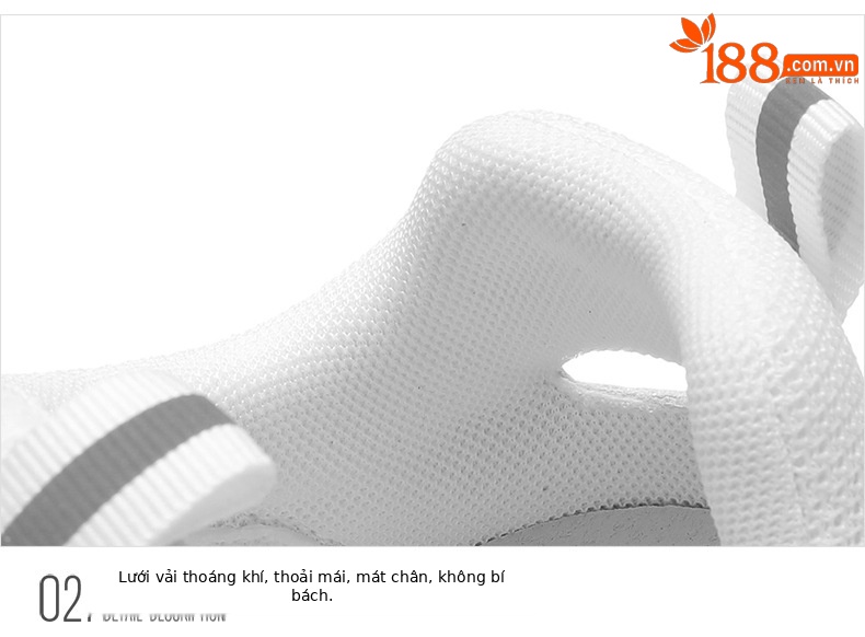 Giày sneaker nữ da thật bít mũi đế dày phong cách thể thao hở lỗ — LJ 58123 trắng nâu mẫu mùa hè, LJ 58121-2 m xám mẫu xuân thu, LJ 58606 mẫu mùa xuân và mùa thu màu be, LJ 58121 mẫu mùa hè trắng chi tiết 16