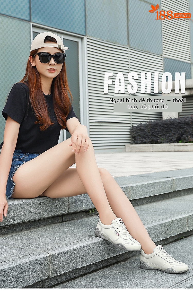Giày thể thao nữ da thật lưới thoáng đế bằng mùa xuân hè 2025 — DH 58219 Trắng (kiểu rỗng), DH 58278-1 trắng (kiểu rỗng), DH 58380 mét xám, LJ 1067 trắng đen chi tiết 2
