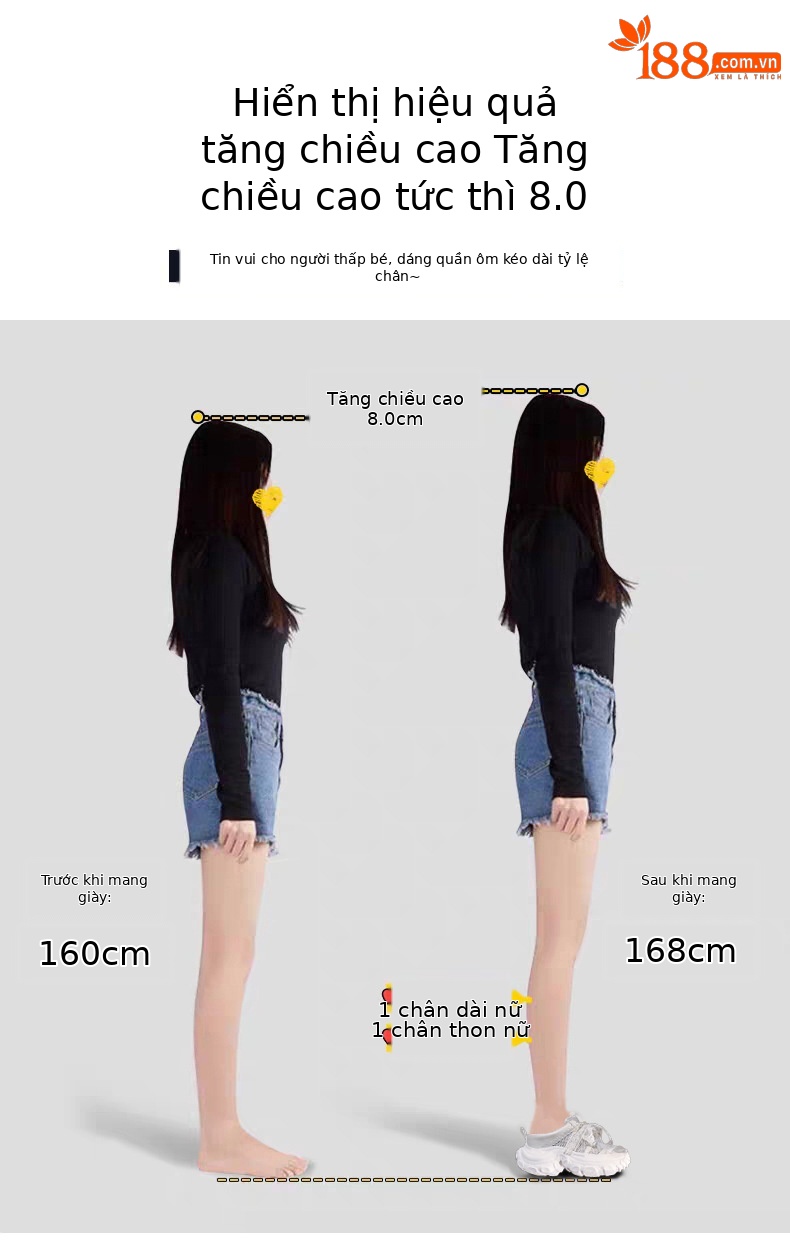 Dép lê bít mũi sneaker nữ đế dày tăng chiều cao mặt lưới thoáng khí — Màu trắng, Màu bạc chi tiết 4