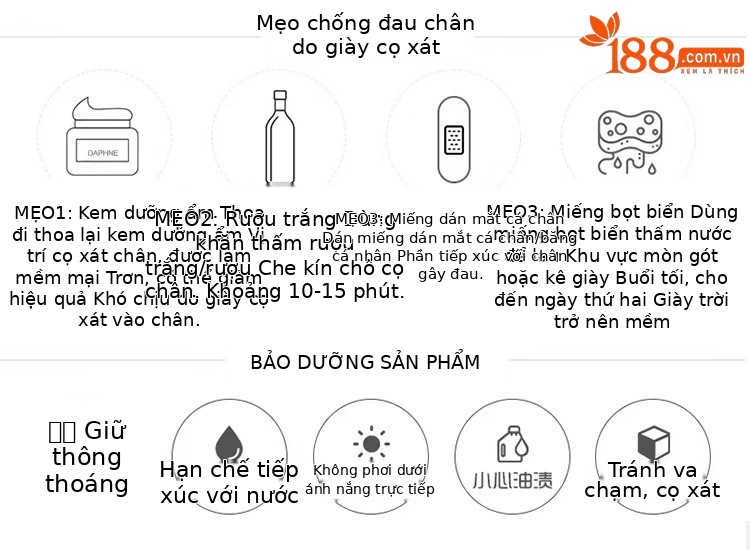 Giày bệt mũi nhọn đính ngọc trai da thật gót thấp — màu đỏ tía, Màu trắng nhạt, bạc chi tiết 8