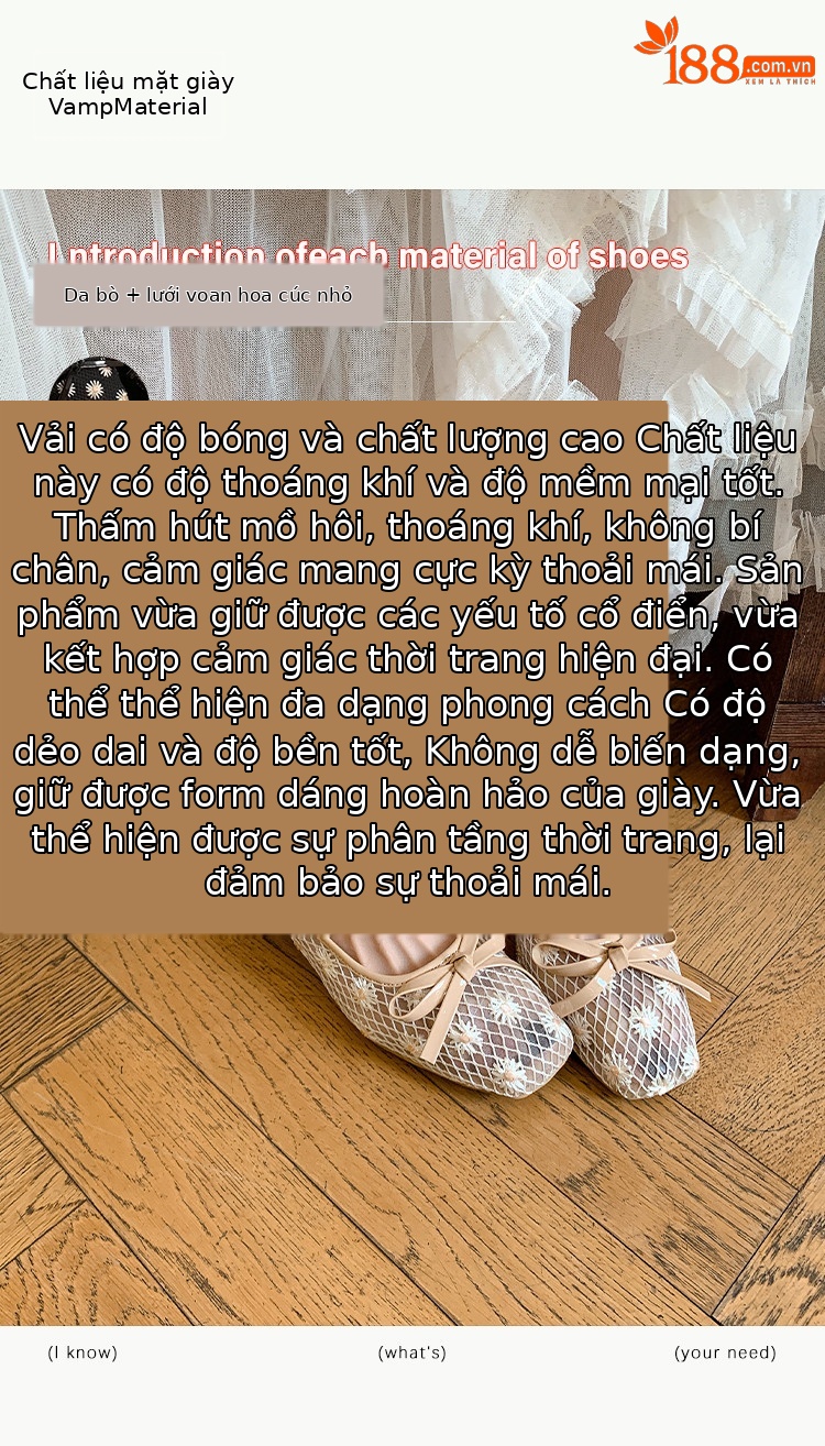 Giày lười nữ mũi tròn miệng nông da thật lưới thoáng khí đế mềm — Màu đen, Màu mơ chi tiết 2