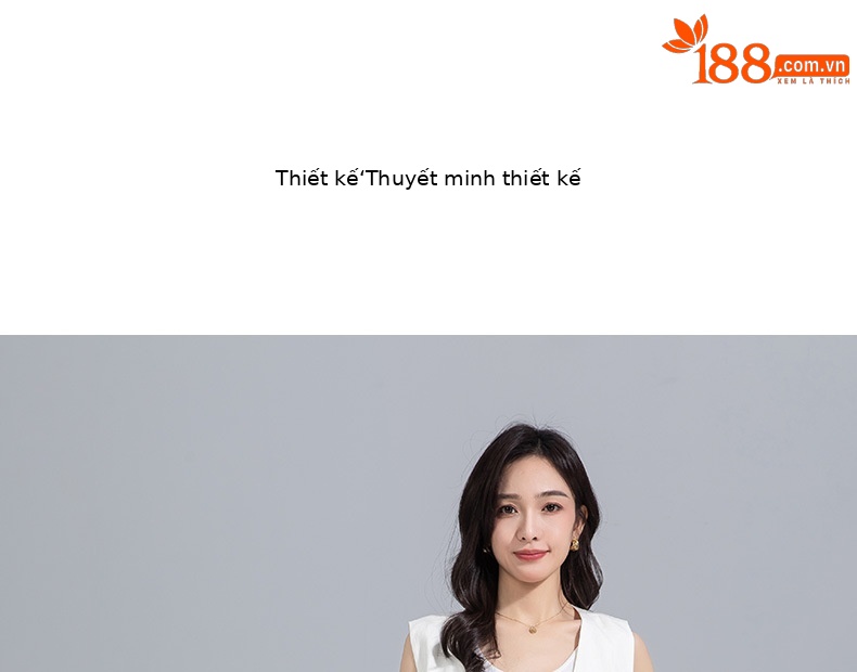 Quần tây nữ ống đứng cạp thun co giãn vải lanh trắng che hông — Màu trắng (bao gồm cả lớp lót) chi tiết 8