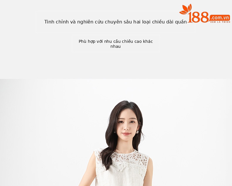 Quần ống rộng Tencel cạp cao dáng suông vải lanh mùa hè — Màu tím-Thông thường (25327) chi tiết 4