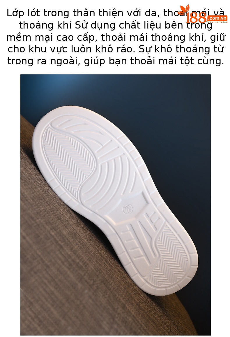 Giày sneaker nữ đế dày chunky mặt lưới thoáng khí phối trắng dễ mặc — Màu trắng bạc chi tiết 9
