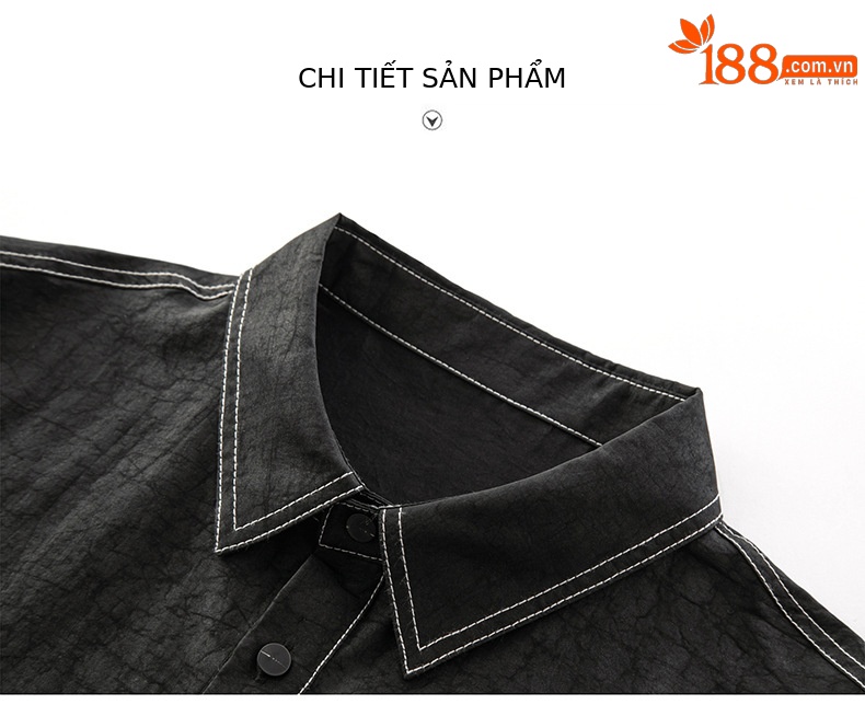 Bộ đồ mặc nhà lụa tơ tằm mùa hè thoáng mát — Áo 25136 chi tiết 14