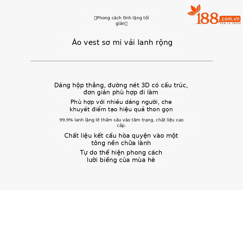 Áo hai dây nữ cạp trễ vải lanh rộng rãi co giãn, kiểu dáng ngắn mùa hè — Màu trắng chi tiết 3