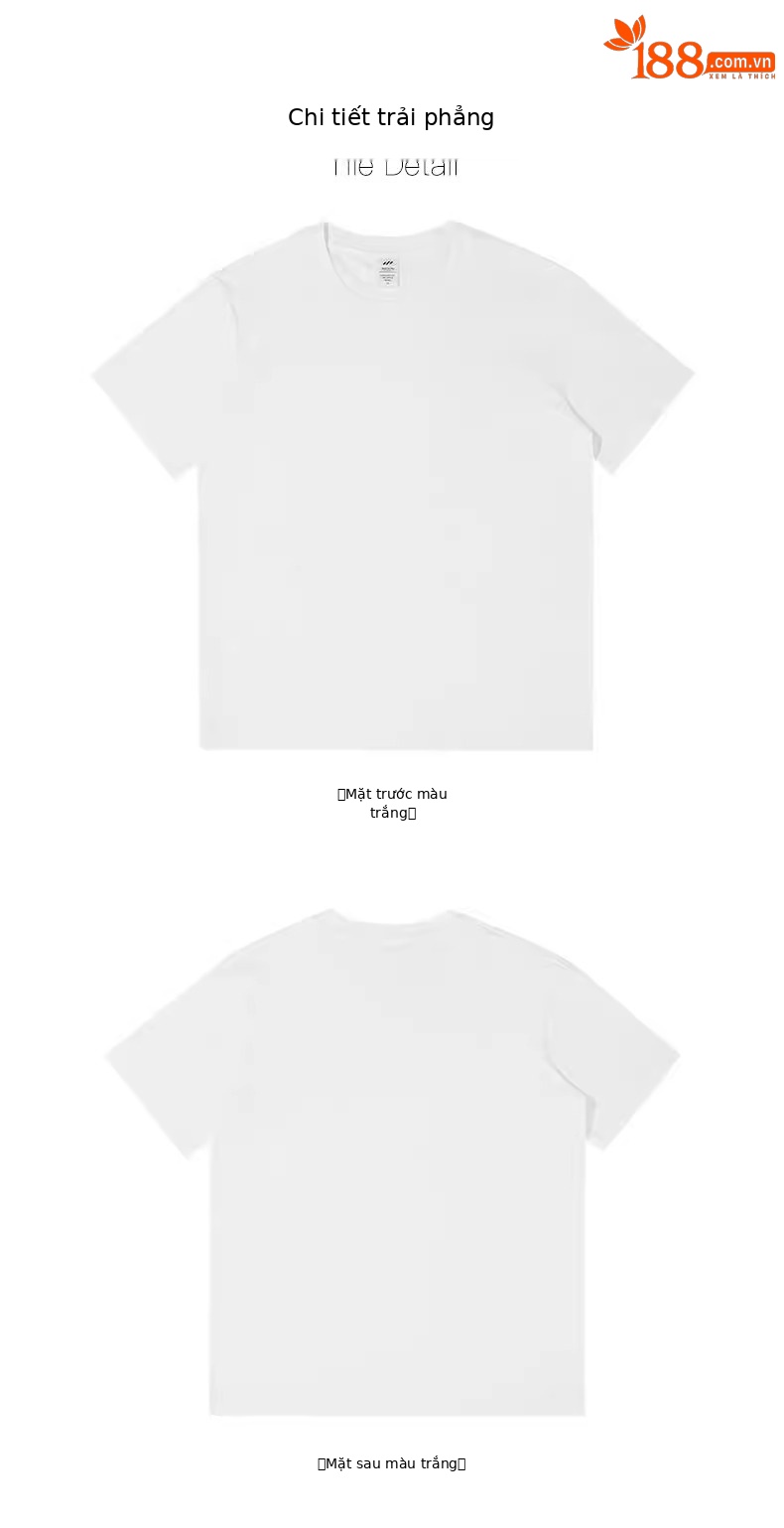 Áo thun nữ cổ tròn in hình cây dừa, chất cotton mềm mại, form suông thoải mái — Màu đen chi tiết 11