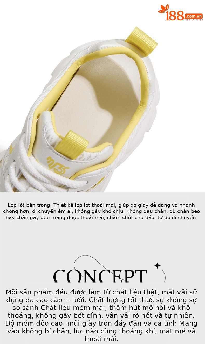 Sandal cao gót nữ hở mũi đế xuồng 8 cm, form mũi tròn, quai trước khoá kéo — Trắng, Xám chi tiết 7