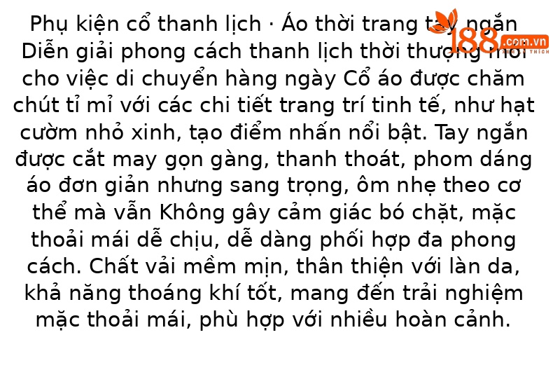 Áo thun cổ tròn đính cườm ốc xà cừ nữ tay ngắn ôm dáng — Màu trắng chi tiết 2