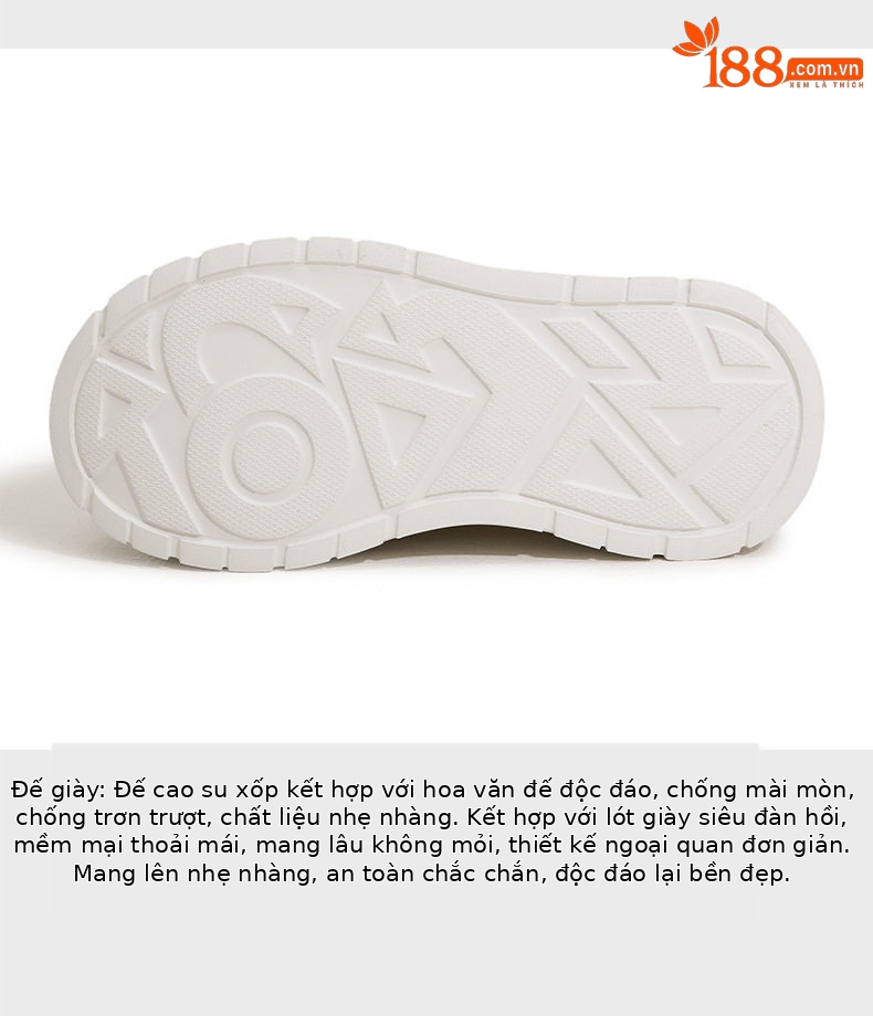 Sandal cao gót nữ hở mũi quai ngang đế dày — Trắng vàng, Trắng đỏ chi tiết 7