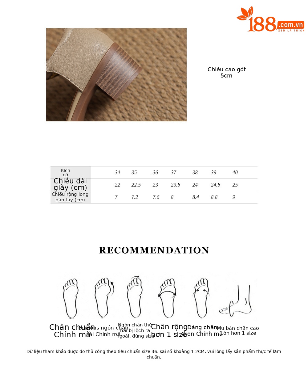 Sandal nữ quai ngang da cừu kiểu La Mã đế dày khoét lỗ dệt — Màu trắng nhạt chi tiết 5
