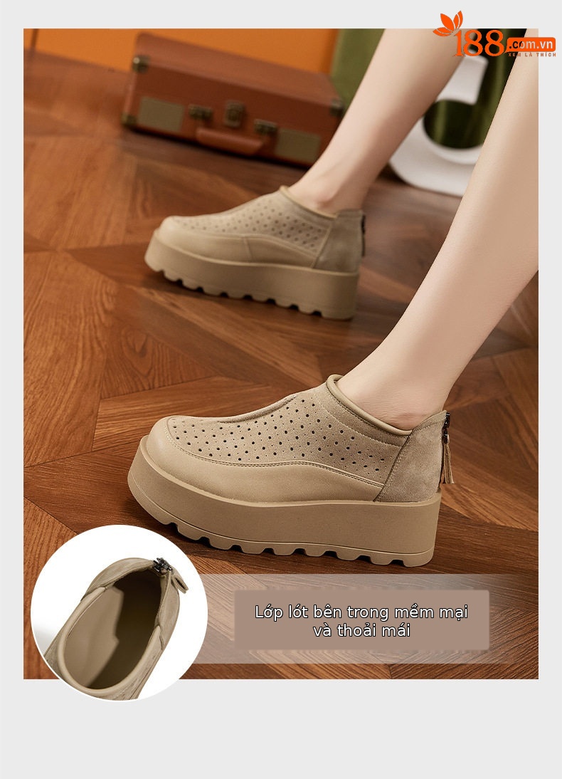 Dép sandal nữ đế dày Birkenstock phong cách mùa hè thoáng khí — Lạc đà, Mơ, Đen chi tiết 5