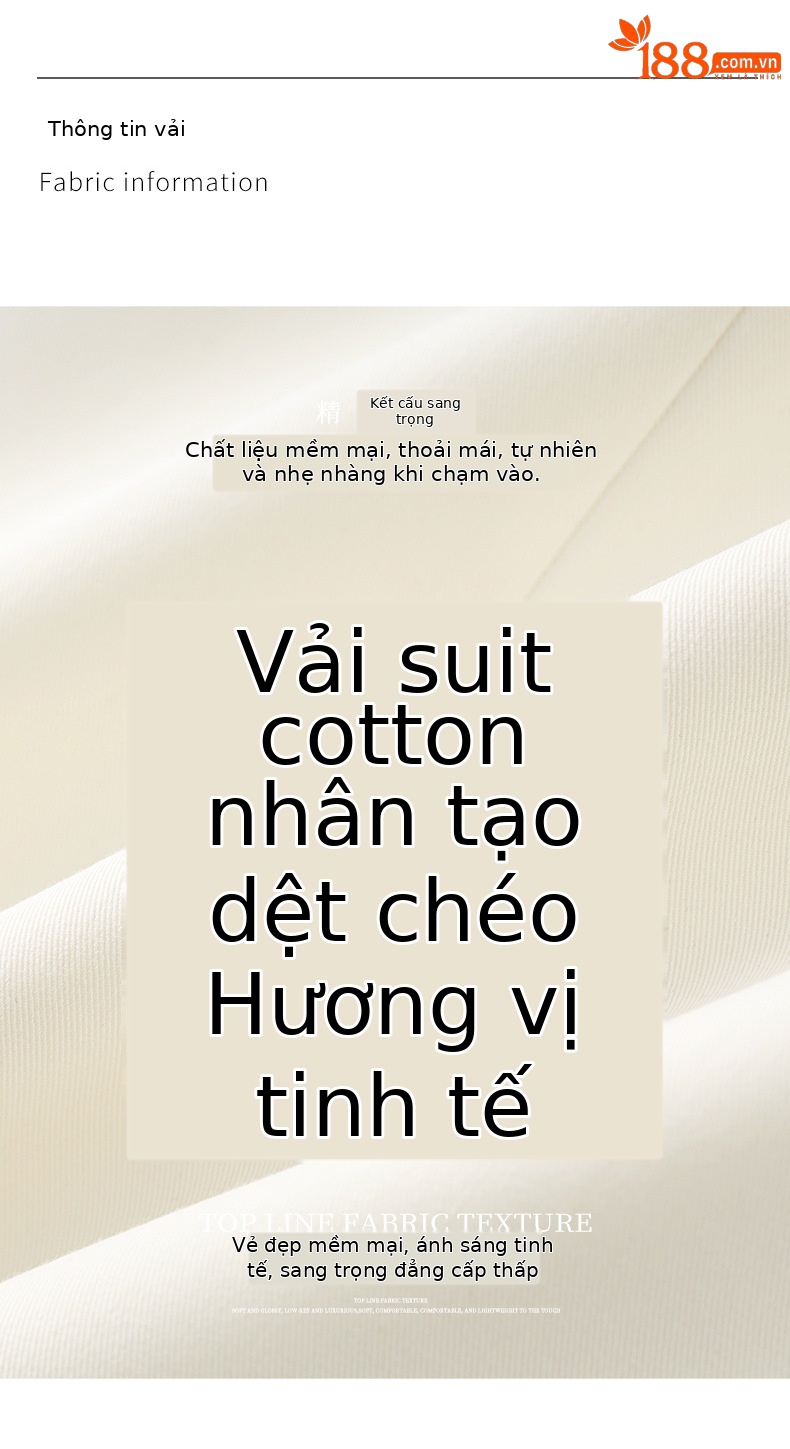 Đầm blazer nữ công sở ve áo hai bên ngực, eo thon gọn, dáng suông nhẹ — Màu xanh lục nhạt chi tiết 3